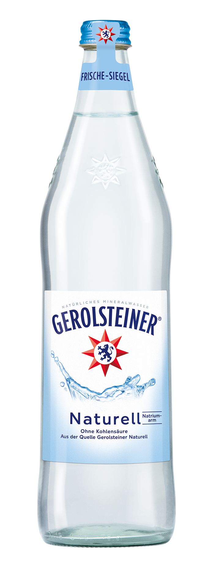 Gerolsteiner Naturell 0,75L Glas · Maruhn – Welt der Getränke